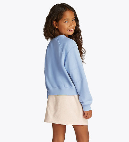Tommy Hilfiger Sweatshirt - Schriftzug - Breezy Blue Tommy Hilfiger Sweatshirt - Schriftzug - Breezy Blue