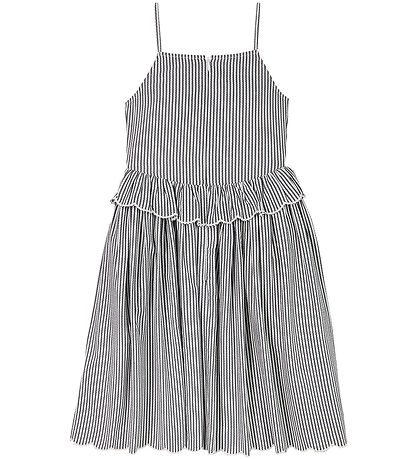 Tommy Hilfiger Dress - Strap Dress - Dark Night Navy Stripes