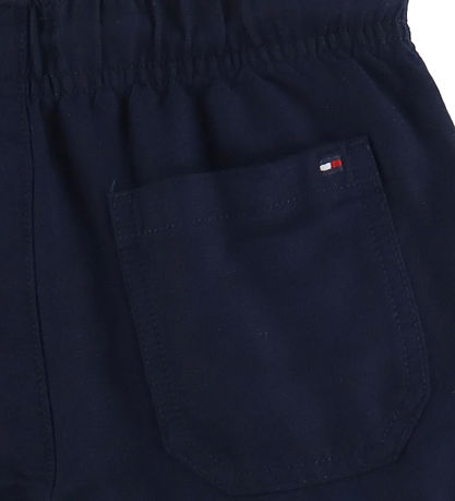 Tommy Hilfiger Trousers - Linen - Dark Night Navy
