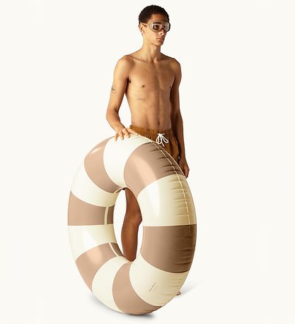 Petites Pommes Swim Ring - 120 cm - Celine Grand - Coffee