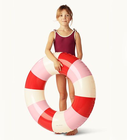 Petites Pommes Swim Ring - 90 cm - Sally - Signal/French Rose