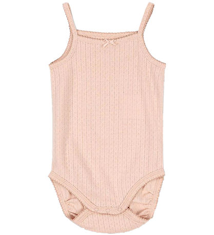 Konges Sløjd Body ohne Ärmel - Minnie - Cameo Rose