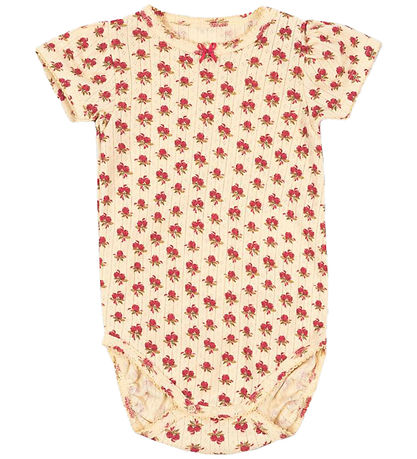 Konges Sløjd Bodysuit s/s - Minnie - Cameo Rose