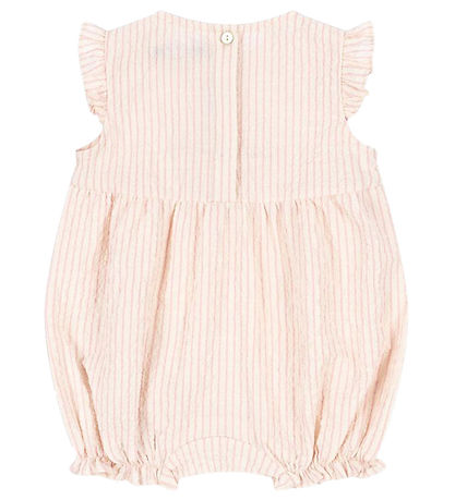 Konges Sløjd Sommerstrampler - Ellie - Peony Stripe
