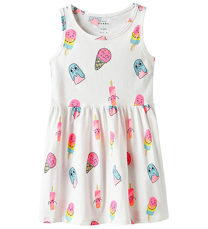 Name It Dress - NmfVineo - Bright White/Ice