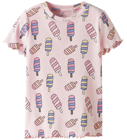 Name It T-paita - NmfVemma - Ballerinat/Jäätelö