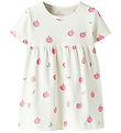Name It Dress - NbfVandora - Cloud Dancer/Apples
