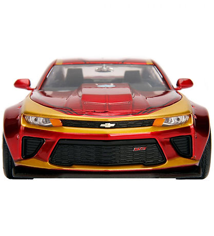 Jada Car w. Figure - Marvel Avengers - Iron Man & 2016 Chevy Cam