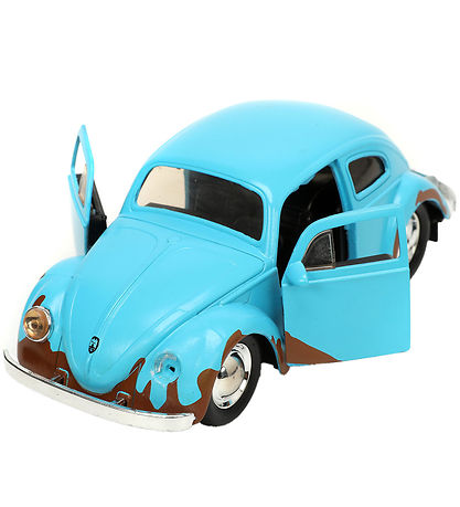 Jada Car w. Figure - Disney - Stitch & 1959 VW Beetle - 1:32