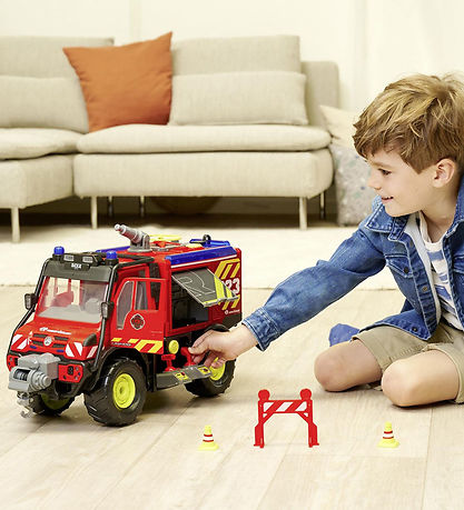 Dickie Toys Fire truck - MB Unimog U530 Fire Rescue - Sound/Soun