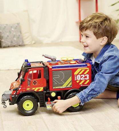 Dickie Toys Fire truck - MB Unimog U530 Fire Rescue - Sound/Soun