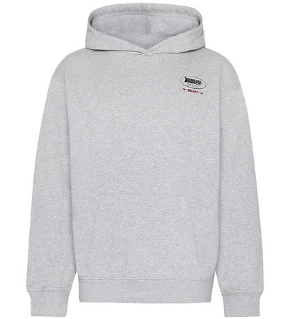 Grunt Kapuzenpullover - GRHenri - Snow Melange m. Print
