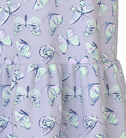 Name It Dress - NmfVigga - Noos - Purple Heather/Bow Ties