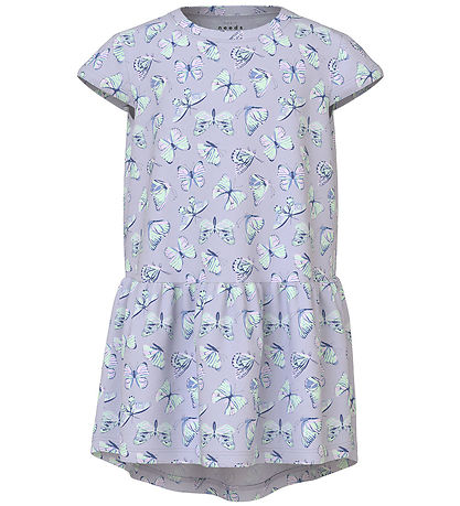 Name It Dress - NmfVigga - Noos - Purple Heather/Bow Ties