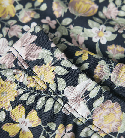 Name It Bicycle Shorts - NmfVayo - Navy Blazer w. Flowers
