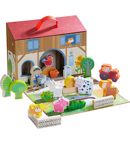 HABA Play World Toys - 23 Parts - Farm