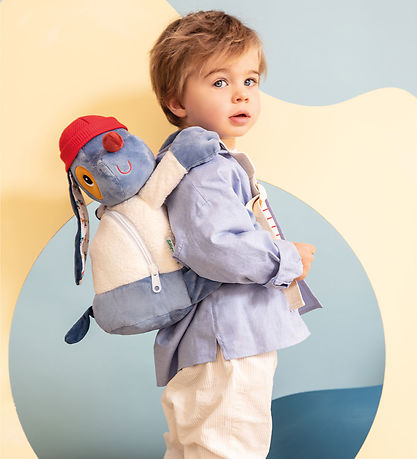 Lilliputiens Backpack - Soft - The dog Jules Lilliputiens Backpack - Soft - The dog Jules