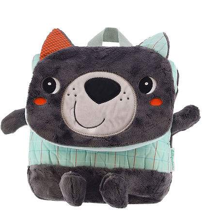Lilliputiens Backpack - Soft - Louis the Wolf Lilliputiens Backpack - Soft - Louis the Wolf