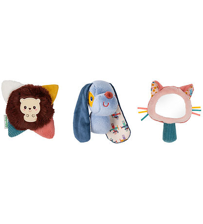 Lilliputiens Sensory tangles - 3-Pack - The dog Jules