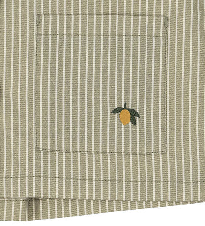 Veste en Jean Konges Sløjd - Frankie - Thé Stripe Veste en Jean Konges Sløjd - Frankie - Thé Stripe