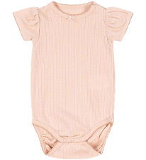 Konges Sløjd Bodysuit s/s - Minnie Puff - Cameo Rose Konges Sløjd Bodysuit s/s - Minnie Puff - Cameo Rose