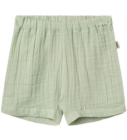 Shorts Wheat - Mousseline - Luca - Soft Menthe Shorts Wheat - Mousseline - Luca - Soft Menthe
