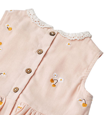 Wheat Kleid - Elma - Powder Yellow Kirschen