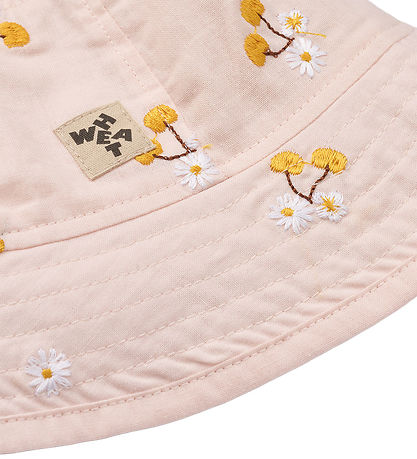 Wheat Bucket Hat - Alec - Powder Yellow Körsbär