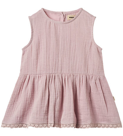Wheat Top - Muslin - Bea - Lavender Mist w. Lace