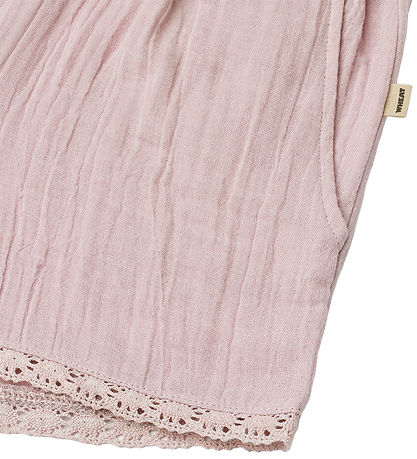 Wheat Shorts - Muslin - Eileen - Lavender Mist w. Lace Wheat Shorts - Muslin - Eileen - Lavender Mist w. Lace