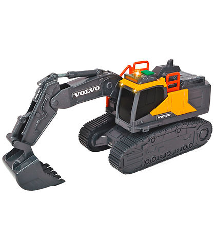 Dickie Toys Arbeidsbil - Volvo beltegraver - Lys/lyd