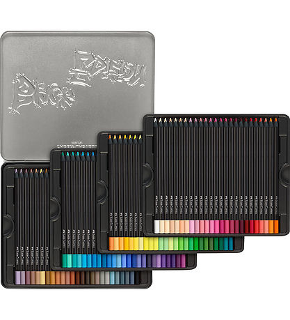 Crayons de couleur Faber-Castell - Triangulaire - Black Édition  Crayons de couleur Faber-Castell - Triangulaire - Black Édition