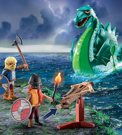 Playmobil - Vikings with Sea Monster - 71830 - 40 Parts Playmobil - Vikings with Sea Monster - 71830 - 40 Parts