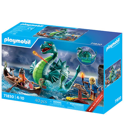 Playmobil - Vikings with Sea Monster - 71830 - 40 Parts Playmobil - Vikings with Sea Monster - 71830 - 40 Parts