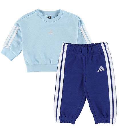 adidas Performance Sweat Set - I 3S FT JOG 240 - GLOBLU/White