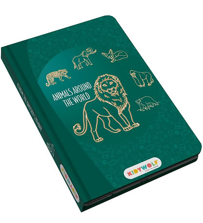 Kidywolf Drawing Tablet - Animals Around The World Kidywolf Drawing Tablet - Animals Around The World