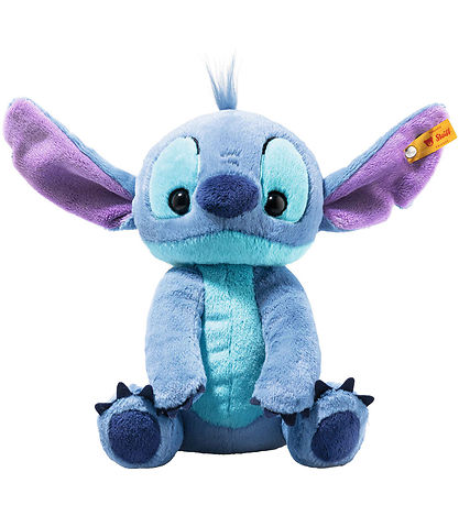 Steiff Soft Toy - 22cm - Disney Originals Stitch - Blue Steiff Soft Toy - 22cm - Disney Originals Stitch - Blue
