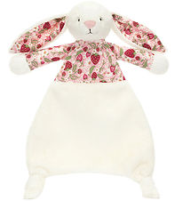 Jellycat Comfort Blanket - 27x20 cm - Blossom Cream Bunny Berry Jellycat Comfort Blanket - 27x20 cm - Blossom Cream Bunny Berry
