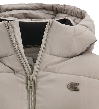 Doudoune Calvin Klein - Carte - Deuil Dove Grey Doudoune Calvin Klein - Carte - Deuil Dove Grey