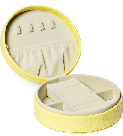 DAY ET Trinket Box - Jewelry Zip - Crackle Lemon Verbena