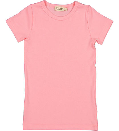 MarMar T-Shirt - Rib - Modal - Tago - Pink Blossom MarMar T-Shirt - Rib - Modal - Tago - Pink Blossom