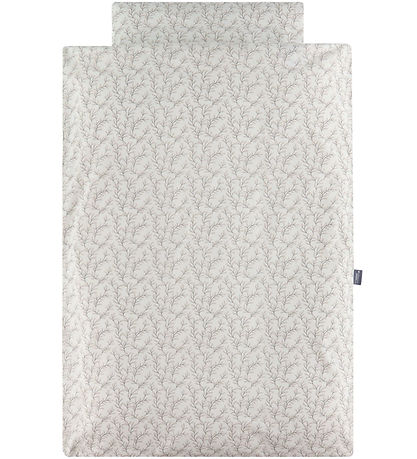Nørgaard Madsens Bedding - Baby - White w. Natural Colored Branc