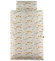 Nørgaard Madsens Bedding - Junior - Beige w. Farm Nørgaard Madsens Bedding - Junior - Beige w. Farm