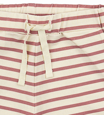Petit Piao Shorts - Som - Verwelkt Rose/Off White Petit Piao Shorts - Som - Verwelkt Rose/Off White