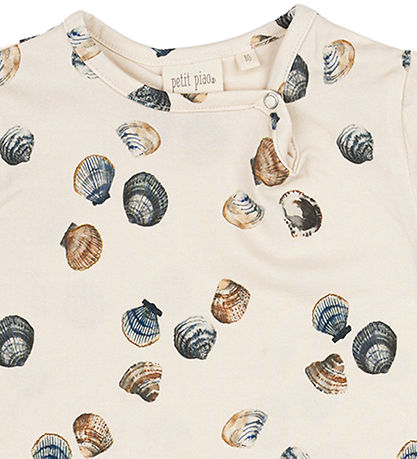 Petit Piao Summer Romper - Sum - Clam