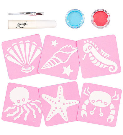Souza Tattoo Kit - Glitter - Mermaid