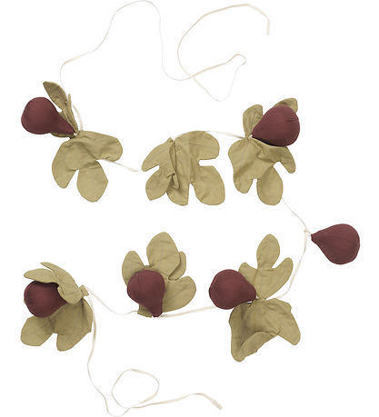 Ferm Living De vijg Slinger - 220 cm - Mauve/Green