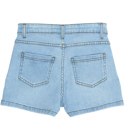The New Shorts - TnOda - Light Blue Denim w. Rhinestone