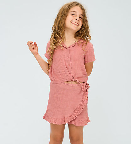 Chemise m/c The New - Mousseline - TnOriella - Vieux Rose