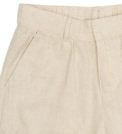 The New Shorts - Linen - TnOmer - Oatmeal